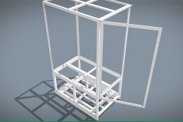Hochwertige, wetterfeste Vitrinen aus Edelstahl und Glas am Ku'damm in Berlin