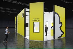 SnapChat-Messestand – OMR 2023 (Hamburg)