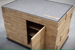 Infocounters für Bikini Berlin von Enblox Design