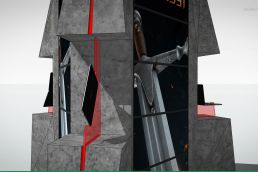 Präsentations-Säule ROG Gamescom 2018