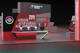 ROG Messestand auf der Gamescom 2018