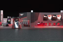 ROG Messestand auf der Gamescom 2018
