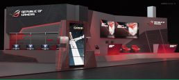 ROG Messestand auf der Gamescom 2018