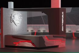 ROG Messestand auf der Gamescom 2018