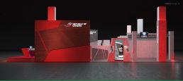 ROG Messestand auf der Gamescom 2018