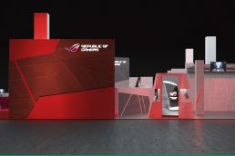 ROG Messestand auf der Gamescom 2018