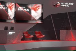 ROG Messestand auf der Gamescom 2018